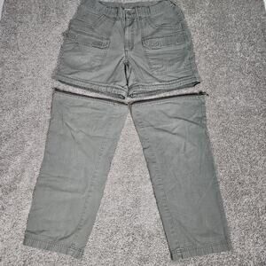 Vtg REI Pants Men's 34 (Tag 36) Gray Zip Off Gorpcore Granola Hiking Outdoors